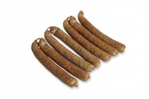 Grilovací klobása     s medvědím česnekem